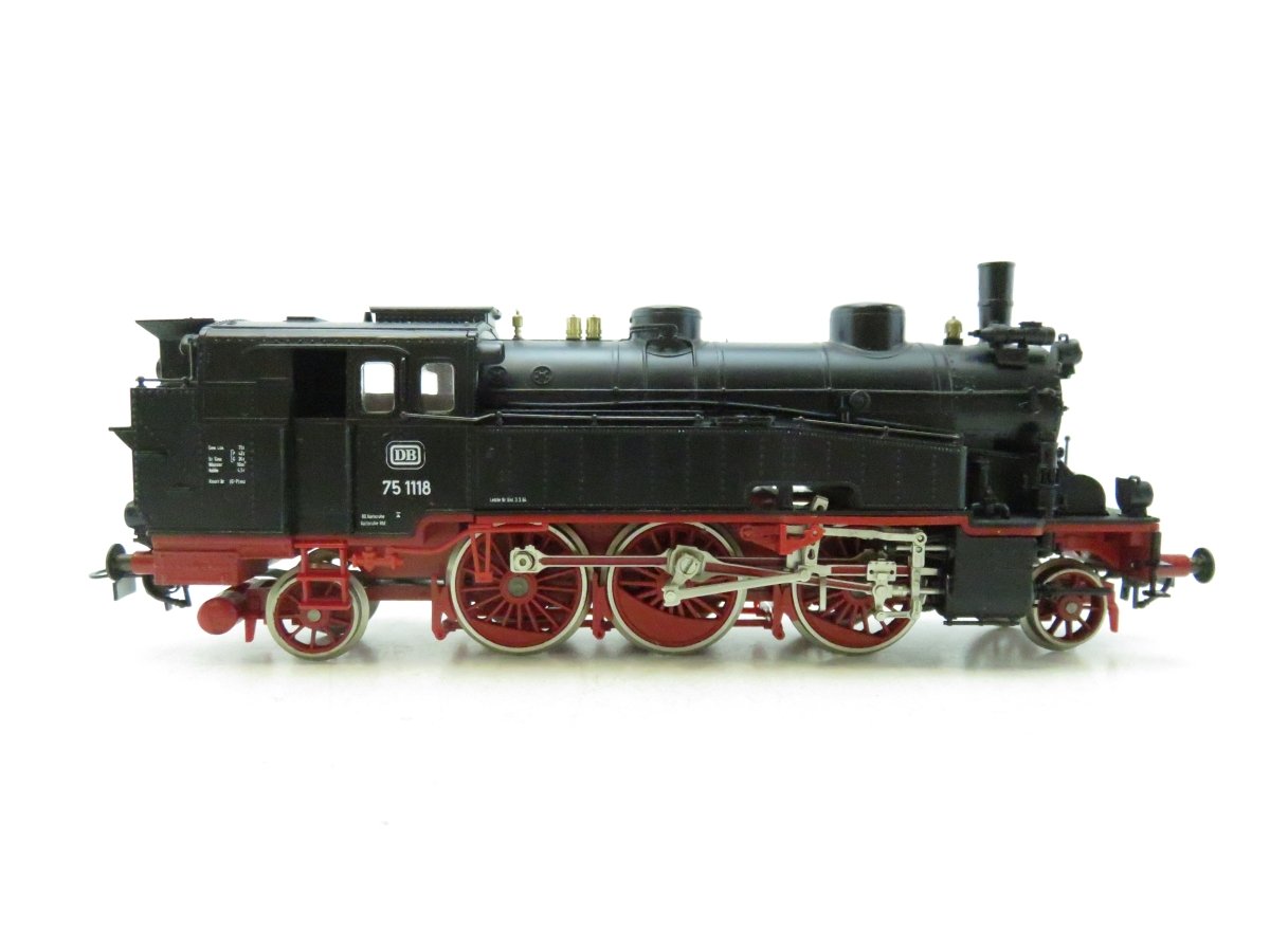 bir1067 liliput 7504 dampflok br 75 1118 der db modellbahn ankauf ankauf modelleisenbahn 8
