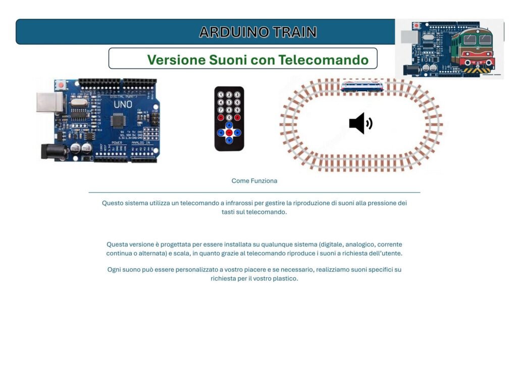 Ifrasound ArduinoTrain