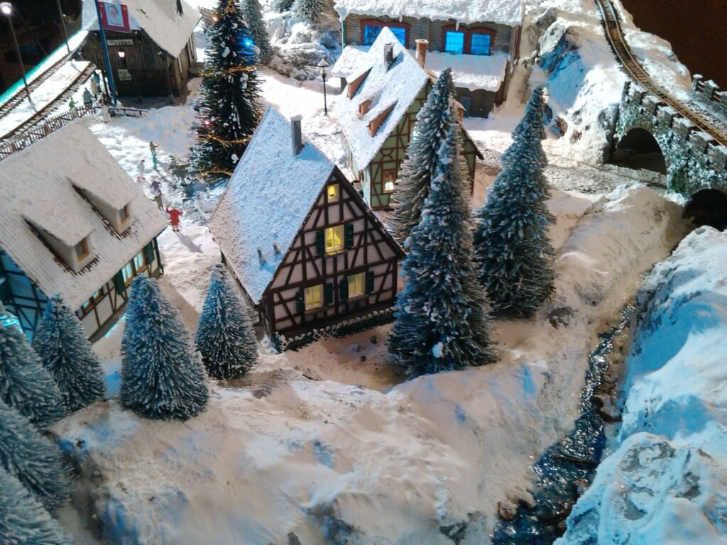 Plastico "Il Treno nella Neve" 3 treno nella neve 7