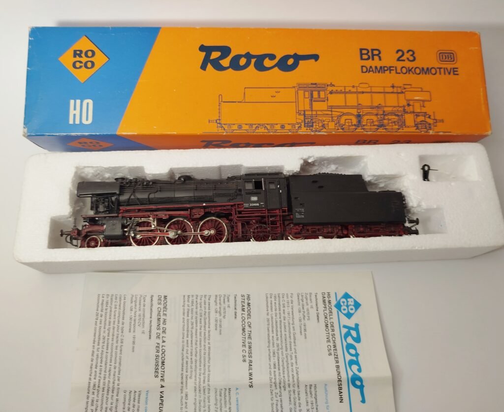 P#0033 Locomotiva Roco 04120A BR23 HO img 20260220 225333