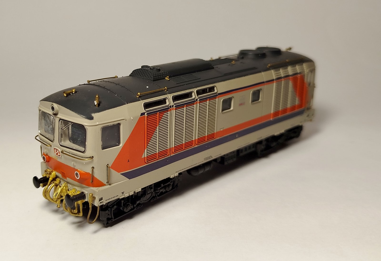 #0401 Locomotiva Lima D 445 HO livrea navetta img 20260313 202604