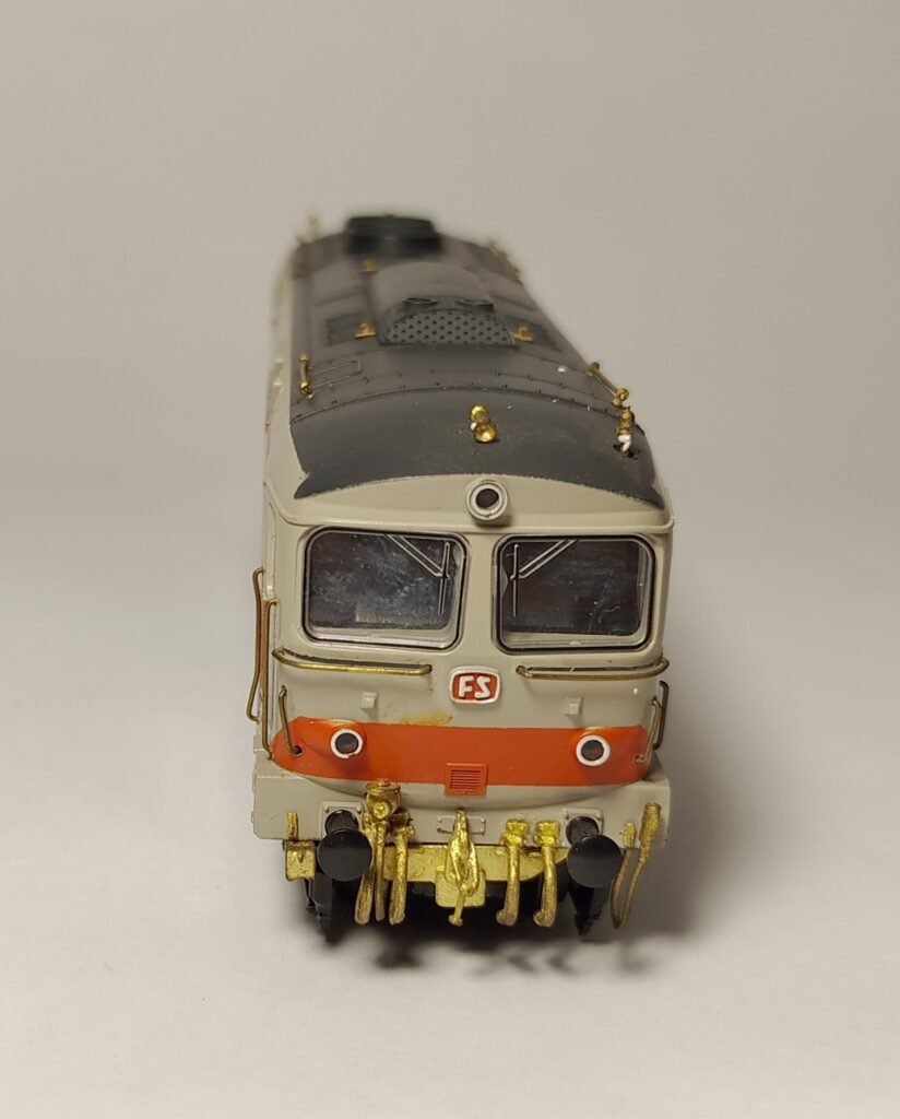 #0401 Locomotiva Lima D 445 HO livrea navetta img 20260313 202632